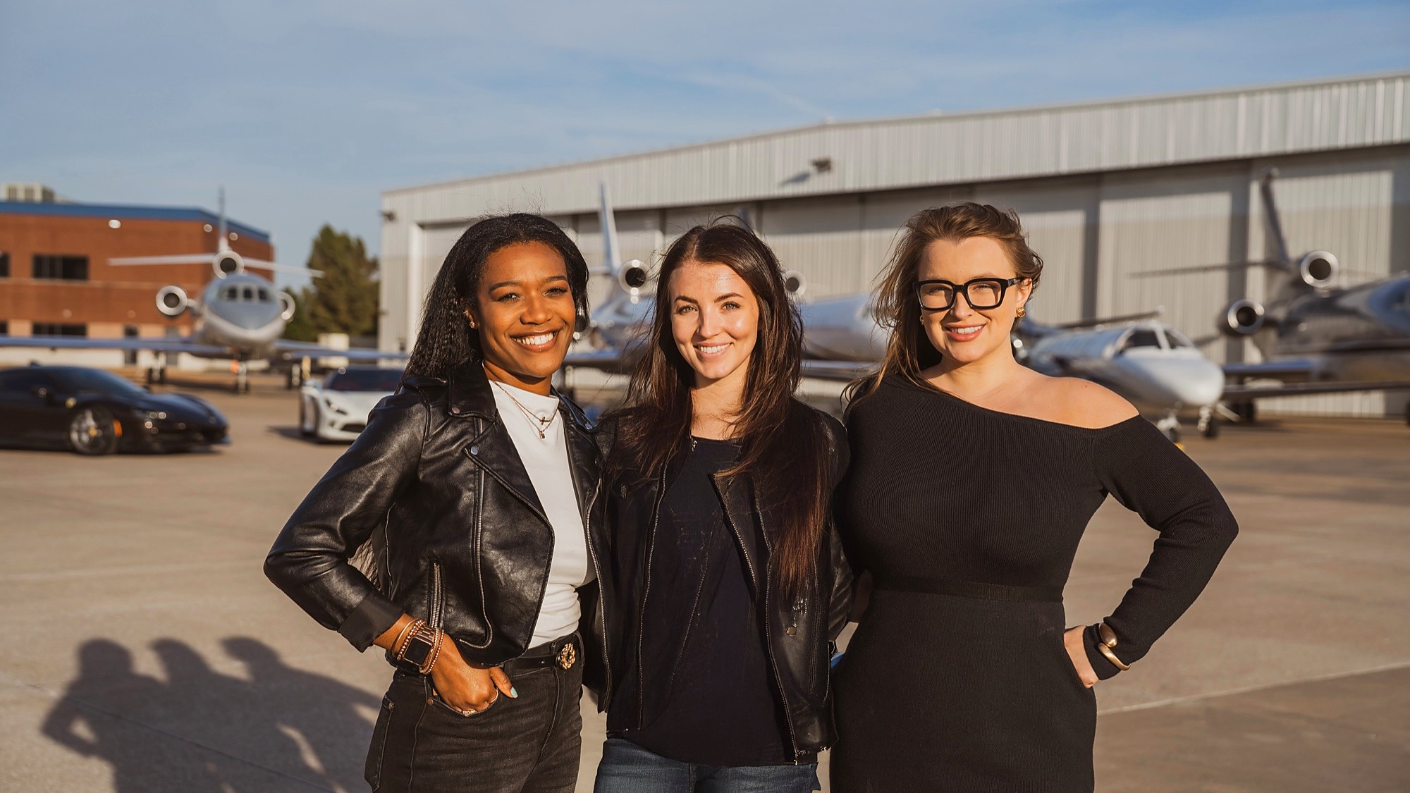 The Strategic team on the ramp